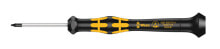 Screwdrivers for precision work Wera 1567 TORX HF ESD Kraftform Micro screwdriver with holding function for TORX screws, 13 mm, 15.7 cm, 13 mm, Black/Yellow