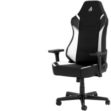 Chairs For Gamers Nitro Concepts X1000 PC gaming chair Upholstered seat Black, White