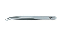 Tweezers C.K Tools Precision 2336, Stainless steel, Silver, Pointed, Curved, 12 cm, 1 pc(s)