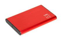 Hard Drives and Docking Stations iBox HD-05, HDD/SSD enclosure, 2.5", Serial ATA III, 5 Gbit/s, USB connectivity, Red
