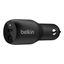 Chargers and Power Adapters Belkin BOOST?CHARGE, Auto, Cigar lighter, Black