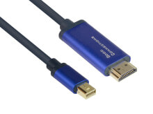 Cables & Interconnects Alcasa 4844-SF020B. Cable length: 2 m, Connector 1: Mini DisplayPort, Connector 2: HDMI. Cable diameter: 5 mm
