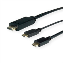 Wires, cables 11.04.5952. Cable length: 1 m, Connector 1: USB C, Connector 2: HDMI + USB. Quantity per pack: 1 pc(s)