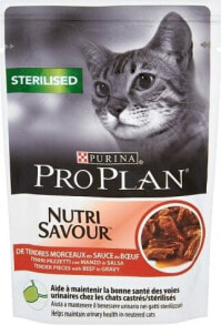 Wet Cat Food Purina STERILISED 85 g