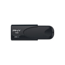 USB Flash drive PNY Attache 4 USB flash drive 16 GB USB Type-A 3.2 Gen 1 (3.1 Gen 1) Black