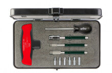 Screwdriver Kits Wiha 29234. Weight: 1.44 kg. Handle material: Plastic. Handle colour: Black/Red, Case colour: Black