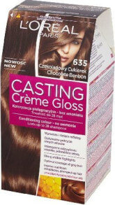 Hair Dye Casting Creme Gloss Krem koloryzujący nr 635 Czekoladowy Cukierek