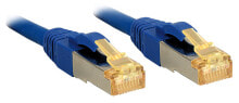 Cables & Interconnects Lindy 47275 networking cable Blue 0.3 m Cat7 S/FTP (S-STP)