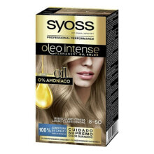 Hair Dye Постоянная краска Olio Intense Syoss Nº 8,50 Светлый золотисто-пепельный