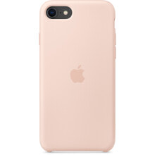 Smartphone Cases Apple iPhone SE Silicone Case - Pink Sand