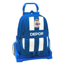 School Backpacks And Satchels Школьный рюкзак с колесиками Evolution R. C. Deportivo de La Coruña