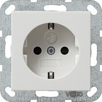 Sockets, switches and frames 2755 03. Socket type: CEE 7/3. Product colour: White. Rated current: 16 A