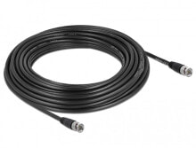 Cables & Interconnects DeLOCK 80086 coaxial cable 15 m BNC Black