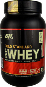 Whey Protein Optimum Nutrition Gold Standard 100% Whey Delicious Strawberry -- 2 lbs