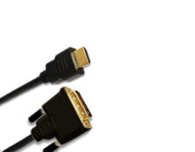 Cables & Interconnects Jou Jye Computer HDMI /DVI-D, plug 19p / plug 18+1 1 m Black