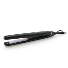 Hair Stylers, Curling Irons And Straighteners StraightCare Sublime Ends Straightener BHS677/00, Straightening iron, Warm, 230 °C, High-performance, 15 s, Black