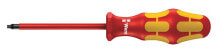 Screwdrivers Wera 168 i VDE. Width: 26 mm, Height: 26 mm. Handle colour: Red/Yellow, Case colour: Red