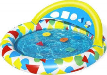 Swimming Pools Bestway 47" x 46" x 18"/1.20m x 1.17m x 46cm Splash & Learn Kiddie Pool