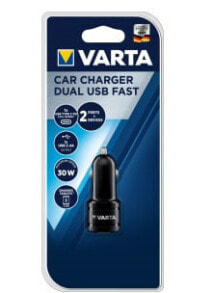 Chargers and Power Adapters Varta 57932 101 401 mobile device charger Black Auto