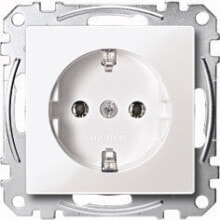 Sockets, switches and frames MEG2301-0419, CEE 7/3, CEE 7/4, White, Thermoplastic, 250 V, 16 A