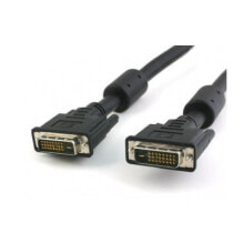 Cables & Interconnects Techly Dual Link DVI digital (DVI-D) with ferrite 20 m ICOC DVI-8120F