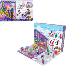 Polly Pocket GYW07 Advent Calendar with 25 Days of Surprises to Discover (Total 34 Play Pieces), from 4 Years