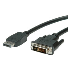 Cables or Connectors for Audio and Video Equipment Value DisplayPort Cable, DP-DVI (24+1), M/M 5 m