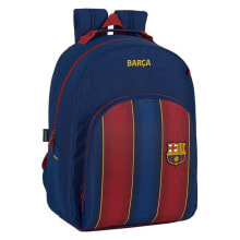School Backpacks And Satchels Школьный рюкзак F.C. Barcelona Тёмно Бордовый Тёмно Синий