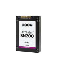 Internal Solid State Drives Western Digital Ultrastar SN200 2.5" 7680 GB PCI Express 3.0 MLC NVMe