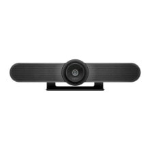Webcams For Streaming Logitech MeetUp Black 3840 x 2160 pixels 30 fps