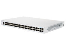 Network Equipment Models Cisco CBS350-48T-4X-EU, Managed, L2/L3, Gigabit Ethernet (10/100/1000), Rack mounting