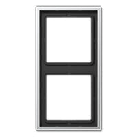 Sockets, switches and frames JUNG AL 2982. Product colour: Black, Material: Aluminium. Width: 81 mm, Height: 152 mm