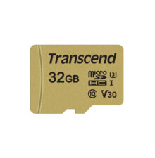 Memory Cards Transcend microSD Card SDHC 500S 32GB