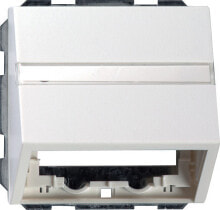 Sockets, switches and frames 087003. Product colour: White