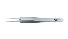 Tweezers C.K Tools Precision 2341, Stainless steel, Silver, Pointed, Straight, 11 cm, 1 pc(s)