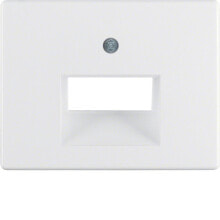 Sockets, switches and frames Berker 14090069. Product colour: White, Material: Thermoplastic, Finish type: Glossy