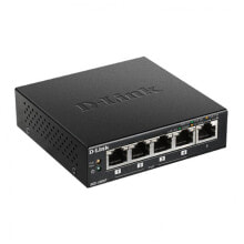 Routers and Switches Переключатель D-Link DGS-1005P LAN PoE Чёрный