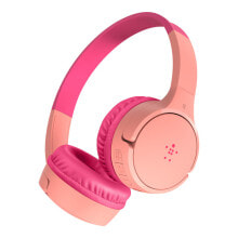 Gaming Consoles Belkin SOUNDFORM Mini Headset Head-band 3.5 mm connector Micro-USB Bluetooth Pink