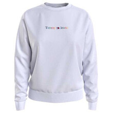 Athletic Hoodies TOMMY JEANS Regular Color Serif Linear Sweatshirt