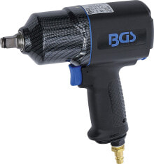Impact Wrenches BGS 9320, compressed air impact wrench, 12.5 mm (1/2 inch), 1756 Nm, square, torque setting possible (clockwise and anti-clockwise rotation)