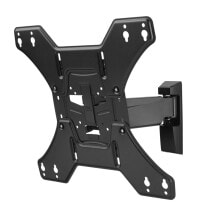 Stands and Brackets One For All SOLID, 50 kg, 33 cm (13"), 152.4 cm (60"), 75 x 75 mm, 400 x 400 mm, Black