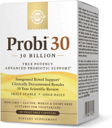 Prebiotics And Probiotics Solgar Probi® 30 -- 30 billion - 30 Vegetable Capsules