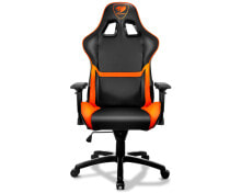 Computer chairs COUGAR Gaming Armor PC gaming chair Padded seat Black, Orange