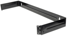 Cables or Connectors for Audio and Video Equipment Intellinet 19" Hinged Wall Bracket, 1U, Black