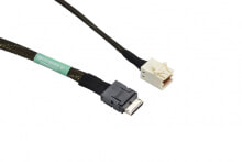Cables or Connectors for Audio and Video Equipment Supermicro CBL-SAST-0929 Serial Attached SCSI (SAS) cable 57 m Black