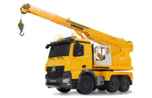 RC Cars and Motorcycles Jamara Mercedes Liebherr, Truck-mounted crane, Electric engine, 1:20, Ready-to-Run (RTR), Black,Yellow, Mercedes Liebherr