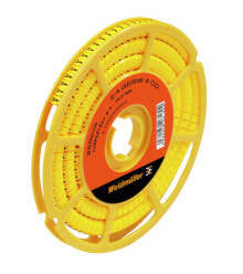 Accessories for cable channels Weidmüller Leitermarkierer CLI C 2-4 gelb/schwarz Aufdruck O, Yellow, PVC, 250 pc(s), -30 - 80 °C, 7 mm, 4 mm