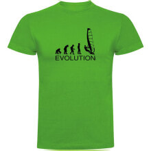 Mens T-shirts kRUSKIS Evolution Windsurf Short Sleeve T-shirt Short Sleeve T-Shirt