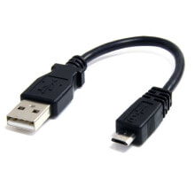 Cables or Connectors for Audio and Video Equipment StarTech.com 6in Micro USB Cable - A to Micro B