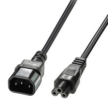 Cables & Interconnects Lindy 30342 power cable Black 3 m C14 coupler C5 coupler